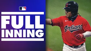 Cleveland Indians POUR it on against Reds! (Cleveland scores 10 runs in 7th inning)