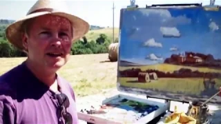 June Bales in Todi- Plein Air Painting in Umbria with Brian Keeler