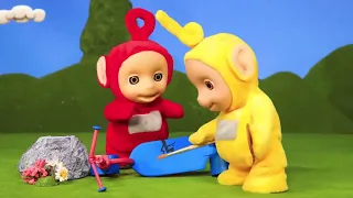 Po's Broken SCOOTER | Speedy Shenanigans | Teletubbies Stop Motion