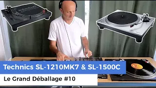 Technics SL-1210MK7 & SL1500C (platines vinyle) - Le Grand Déballage #10