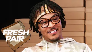 T.I. Is Scared To Wear His Fresh Pair Of Custom Sneakers, Talks Outkast, Goodie Mob, Trapping & More