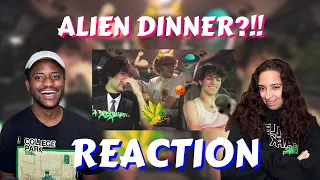 ALIENS ARE REAL !! ALIEN DINNER PARTY WITH THE! *matt is tufff*