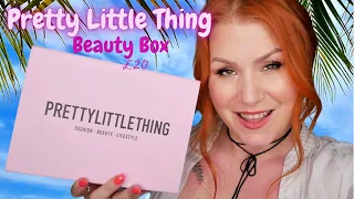 UNBOXING PRETTY LITTLE THING £20 SUMMER BEAUTY BOX / SHIPS INTERNATIONALLY