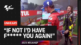 The Top 3's reaction to the race! 👀 | 2023 #DutchGP 🇳🇱