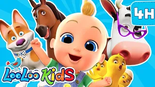 4 Hours of LooLoo Kids Songs! Non-Stop Children's Music Compilation