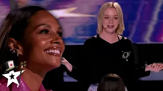15 Year Old Magic Macy WOWS The Judges With a QUIRKY Audition!