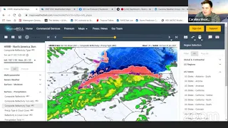 Carolina Ice and Snow Winter Weather Forecast Update