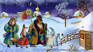 С Рождеством Христовым 2023 красивое видео поздравление, музыкальная открытка