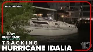 Hurricane Idalia causing flooding in downtown Sarasota