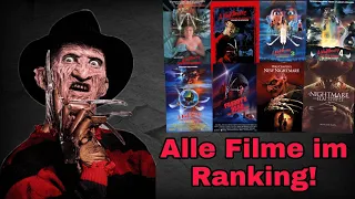 A NIGHTMARE ON ELM STREET: Ich ranke die Filme vom SCHLECHTESTEN bis zum BESTEN!😴💤