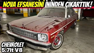 TOZLU GARAJ | 76 Chevrolet Nova 5.7lt V8 Gıcır Gıcır Oldu | Şerifin Arabası