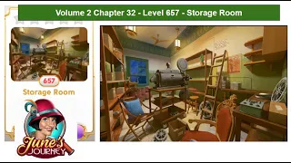 June's Journey - Volume 2 - Chapter 32 - Level 657 - Storage Room (Complete Gameplay, in order)