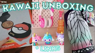Kawaii Unboxing with links pt. 15 | Kawaii TikTok Compilation | Kawaii Amazon & Aliexpress