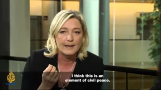 Talk to Al Jazeera - Marine Le Pen: The threat of radical Islam