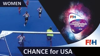 NZL 1-1 USA Brilliant save on the goal line by Neal #HCT2016