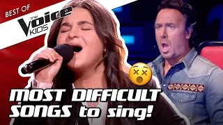 TOP 10 | The HARDEST SONGS to sing in The Voice Kids! 😵(part 3)