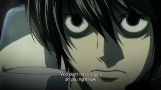 Kira (Light Yagami) gets his memory back scene... (Sub)