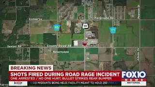 Shots fired during road rage dispute