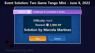 Two Game Tango Mini Game #4 | June 8, 2022 Event | Spider Hard