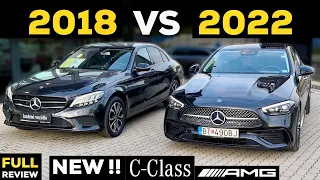 2022 MERCEDES C Class AMG NEW vs 2018 C Class FULL In-Depth Review EVERYTHING You NEED To KNOW!!