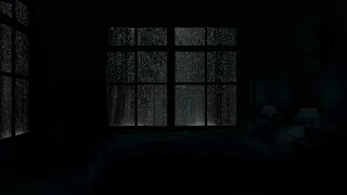 Dark Room In The Forest With Soothing Rain Sounds, Helps Sleep Well & Relax 😴