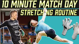 Goalkeeper Match-Day Stretching Routine | 10 Minute Follow Along