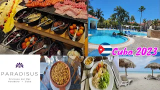 PARADISUS PRINCESA DEL MAR CUBA FOOD VLOG 2023 MELIA HOTEL VARADERO CUBA #travel #food #beach #life