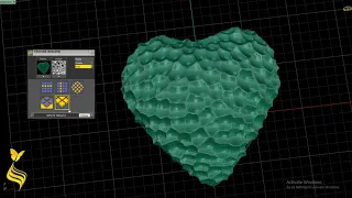 Hammered Heart in Matrix 9