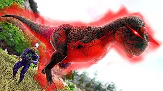 ESSE DINOSSAURO FICOU MAIS PODEROSO QUE O WORLD BOSS! EVOLUÍ O ORIGIN CARNO P/ BILHÕES! ARK PVP