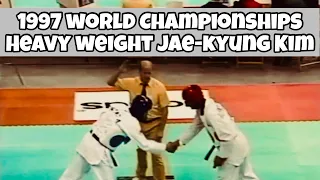 1997 World Champion Jae-Kyung Kim Taekwondo Highlights semi / final