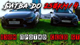 БЕШЕНЫЙ ПОДПИСЧИК, Hyndai i30N ПРОТИВ KIA CEED GT до 250кмч, Питер