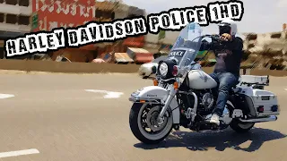 ฮาเล่ย์เดวิดสัน ทัวริ่ง รุ่นใหญ่สายดิบกับเครื่องคาร์บูในตำนาน harley davidson police 1HD