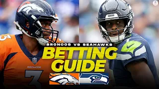 Broncos at Seahawks Betting Preview: FREE expert picks, props [NFL Week 1] | CBS Sports HQ