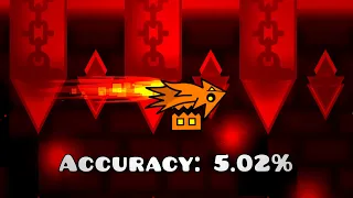 Trying Geometry Dash NOCLIP ACCURACY (New Hack)