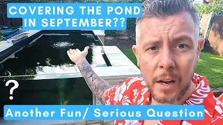 HAS THE KOI SEASON ENDED EARLY? Winter prep,  September waffle & The POWER OF A PENNY (1p)