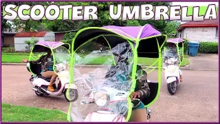 Scooter Umbrella (Sun & Rain Roof Cover)