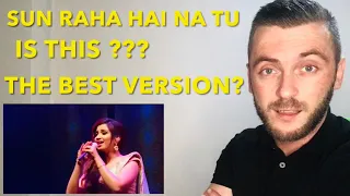 Shreya Ghoshal - Sun Raha Hai Na Tu - (Live Srilanka ) Gabi S Realist Reaction