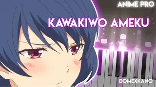 Kawakiwo Ameku[FULL] - Domestic na Kanojo OP | Minami (synthesia piano tutorial)