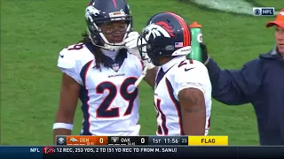 Michael Crabtree and Aqib Talib Fight, Both Get Ejected | Broncos vs Raiders Week 13