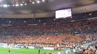 Les Corons, chanté par les supporters lensois au Stade de France (RCL-PSG 17/10/2014)