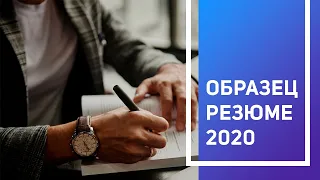 Как составить резюме, чтобы вас точно взяли на работу? Образец резюме 2020