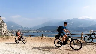 La Strada del Ponale in Mountain Bike partendo da Riva del Garda