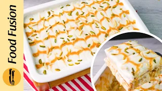 Eid Special Caramel Shahi Tukray Lasagna Recipe by Food Fusion