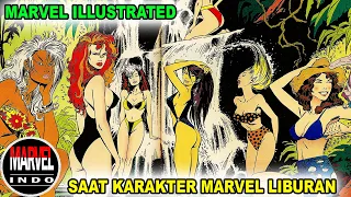 Ketika Para Superhero lelah melawan penjahat!!! Marvel Illustrated