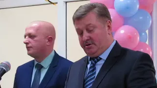 Фрагмент з відкриття пологового відділення в Козятині 14 лютого 2018 року