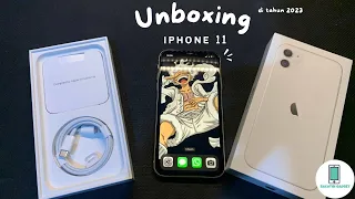 Unboxing iPhone 11 di tahun 2023 kira kira masih worth it gak ??