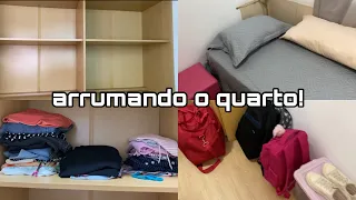 saga da mudança - parte final - arrumando o quarto novo