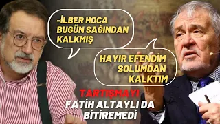 İlber Ortaylı ve Murat Bardakçı Arasındaki Tartışmayı Fatih Altaylı Da Bitiremedi