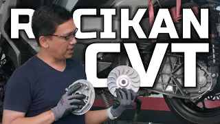 Racikan CVT Xmax 2023 dan sebelumnya