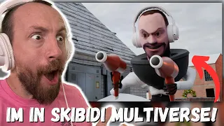 IM IN SKIBIDI TOILET MULTIVERSE!!! skibidi toilet multiverse (Christmas Special) REACTION!!!